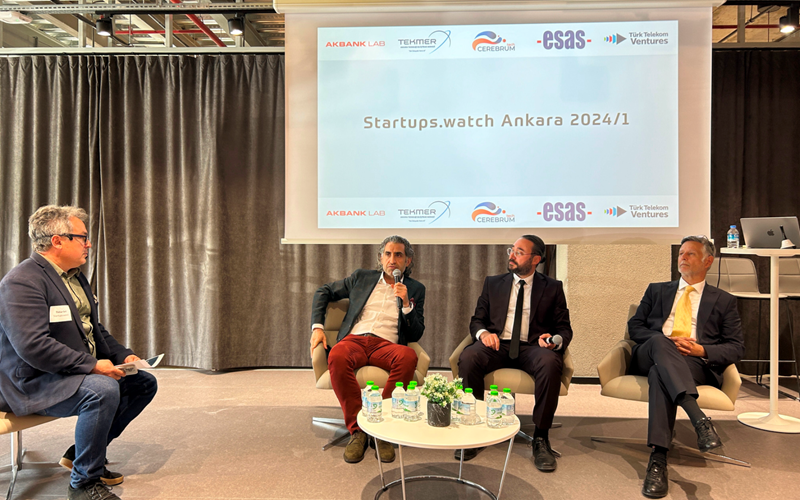 ASBÜ Sosyokent TGB Genel Müdürü Prof. Dr. Erdal Akdeve TEKMER'in Düzenlediği 'Startup.watch' Etkinliğine Katılım Sağladı