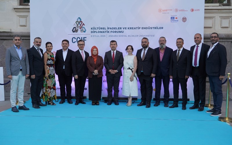 “Kültürel İfadeler ve Kreatif Endüstriler Diplomatik Forumu (CCIF)” Açılış Resepsiyonu’nunda ASBÜ Sosyokent Olarak Yerimizi Aldık